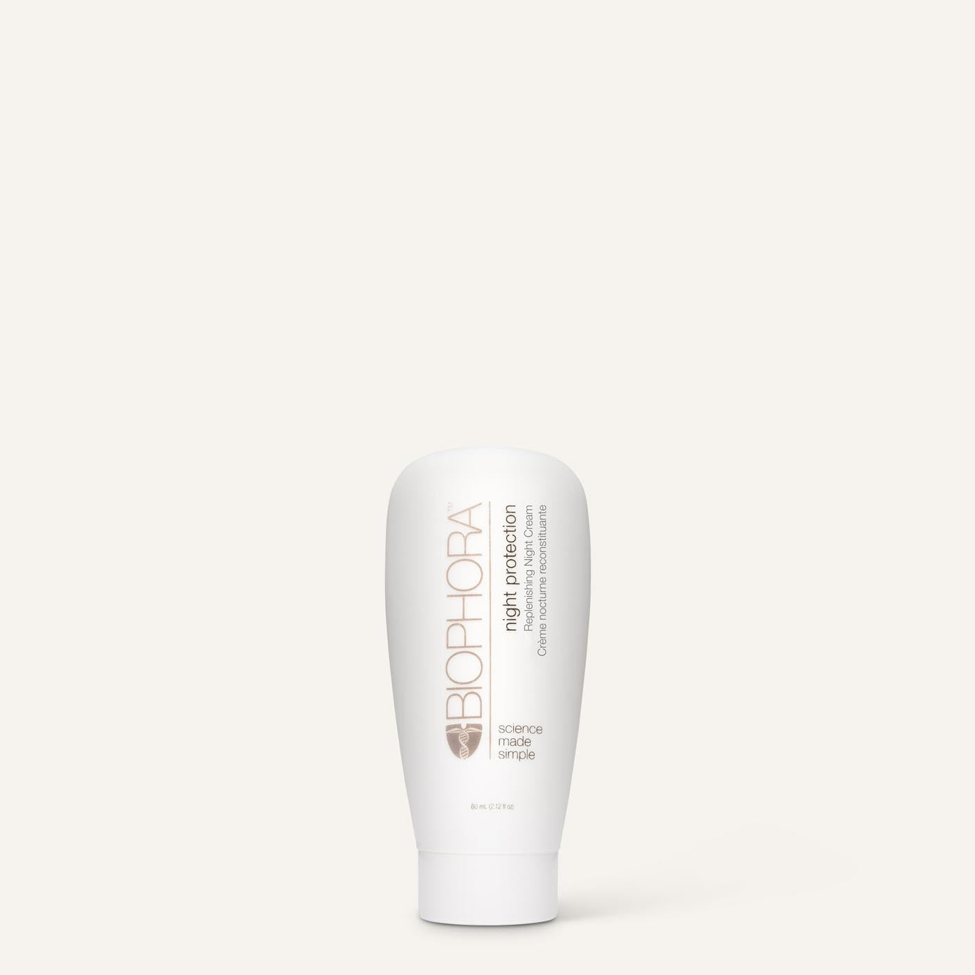 Biophora Night Protection – 60ml tube with white cap and Biophora branding