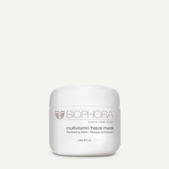 Biophora Multivitamin Freeze Mask – 240g jar with white cap and Biophora branding