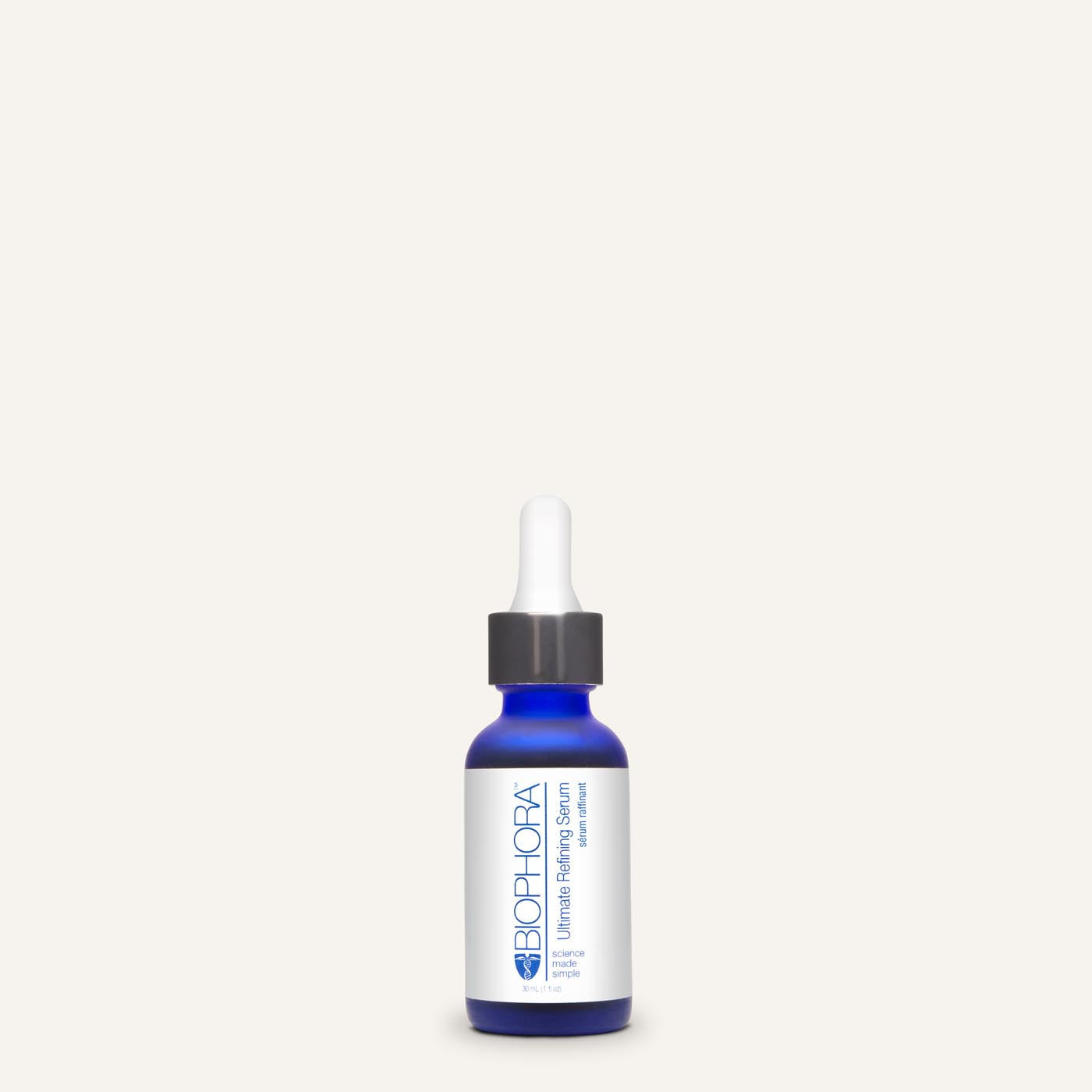 Biophora Ultimate Refining Serum – 30ml bottle with Biophora branding